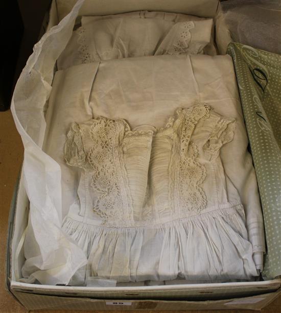 4 christening gowns & 3 baby gowns